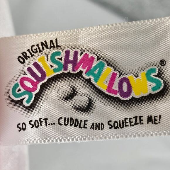 SQUISHMALLOWS ORIGINAL AMOR UNISEX PINK RAINBOW UNICORN PLUSH TOY ONE SIZE 2021 - Picture 8 of 10